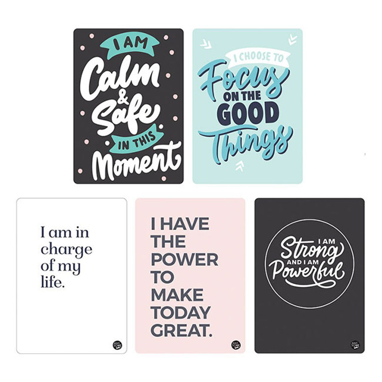 AwesoME Inc勵志小語卡片(附展示架)