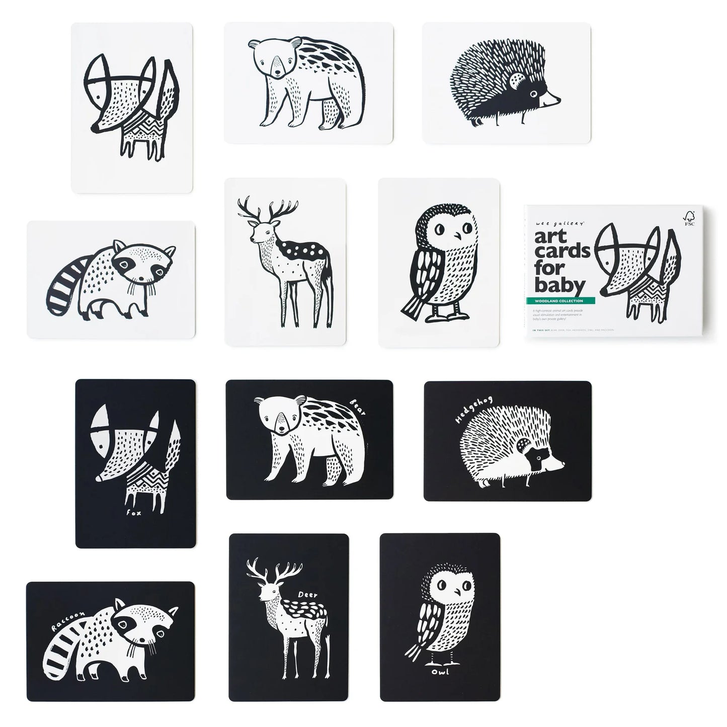 Woodland Alphabet Cards