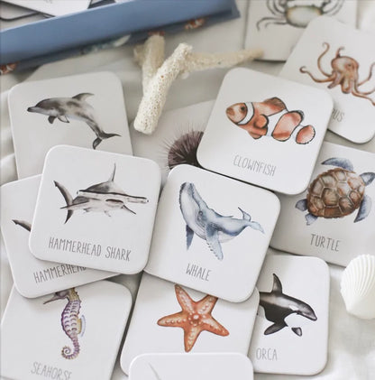 Memory Game Sea Animals